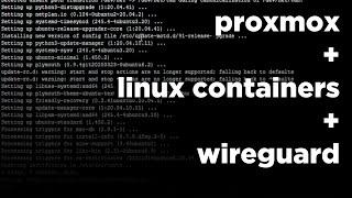 host your own VPN using wireguard, proxmox, and LXCs! (in 10 minutes)