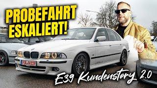 Kunde fährt RENNEN durch die Stadt?! Ist unser E39 ein Schrotthaufen? 20Jahre alter Neuwagen ?