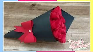 Ramo de Rosas de papel - Bouquet de Rosas