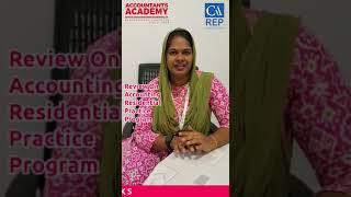 Review on Accounting Residential Practice Program | Saliha Salim K S