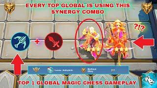 TOP GLOBAL FAVORITE NEW META COMBO - BEST MAGIC CHESS STRATEGY - MAGIC CHESS GO GO