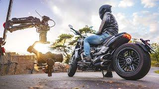 How To Film A Cinematic Motorcycle Video | Behind The Scenes | Sony A7S III