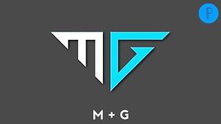 MG Logo Design in Pixellab | MG Creative logo design | Atulzalaedits