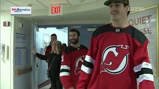 The Devils Visit New Jersey Children's Hospitals During Holiday Season