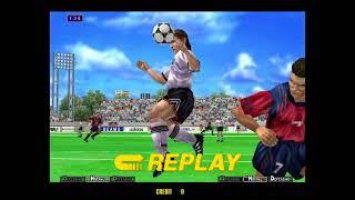 Virtua Striker 2 Team GERMANY Playthrough 3