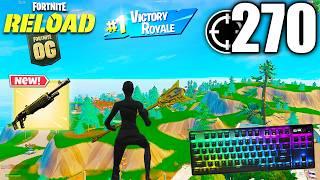 Apex Pro TKL ASMR  270 Kills Solo vs Squads  Satisfying Keyboard OG Fortnite Reload 540 FPS 4K