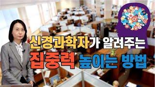 뇌가 좋아지는 방법 #2 잡념 없애고 집중력 높이는 방법 | 신경과학자 Dr.Yang의 뇌이야기