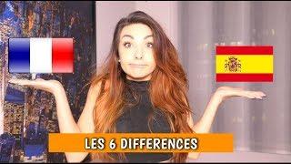 TOP 6 DIFFERENCES entre FRANCE et ESPAGNE