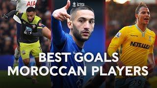 Ziyech, Boufal & Chamakh | Best Goals By Moroccan Players | Emirates FA Cup