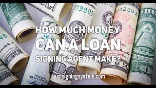 How Much a Notary Public Loan Signing Agent Can Make Per Month