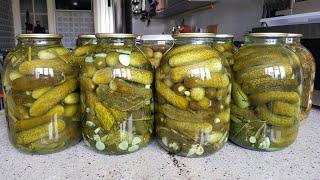 CANNED PICKLED CUCUMBERS