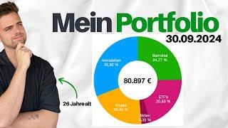 Mein 80.000€ Portfolio als 26-Jähriger | Portfolio-Update Oktober 2024 