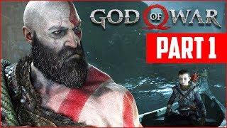 GOD OF WAR PS4 WALKTHROUGH, PART 1!! (God of War PS4 Gameplay)