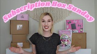 MASSIVE Subscription Box Sunday | Vol. 1 September 2022 | SO MANY GOOD BOXES!