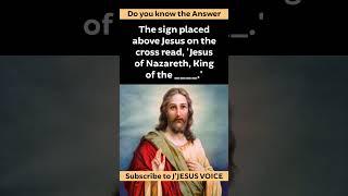 Quiz about Jesus Christ 132 #biblequizonjesus #biblequizquestions