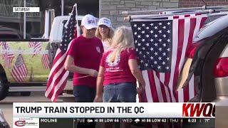 Trump train stopped in the QC