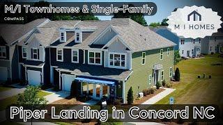 Concord, NC | Townhomes under $400k near Charlotte | PLUS Single Family Homes | Pipers Landing