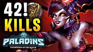 42 KILL VORA INSANITY! - Paladins Gameplay Build