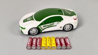 Unboxing RC Dubai City Police Car, RC Racing Car Formula, Police PickupTruck, Police Grar Car, Train