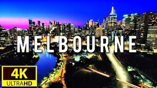 Melbourne, Victoria, Australia  by Drone - 4K Video Ultra HD [HDR]