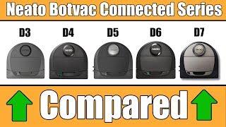 Neato Botvac Connected D3 vs D4 vs D5 vs D6 vs D7 COMPARED