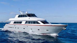 $2.25 Million Superyacht Tour : 2001 Hargrave 90 Enclosed Bridge