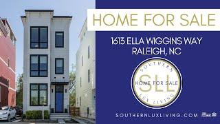 HOME FOR SALE: 1613 Ella Wiggins Way, Raleigh, North Carolina