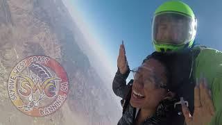 Tatiana Lopez's fantastic skydive at Skydive West Coast