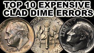 Top 10 Expensive Roosevelt Dime Errors YOU Should Look For In Pocket Change