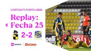 TNT Sports Replay | Coquimbo Unido 2 - 2 Everton | Fecha 25