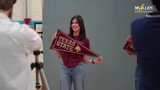 Signing Day! Memorial High students excited to pursue higher education | McAllen ISD