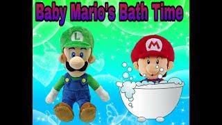 Baby Mario's Bath Time