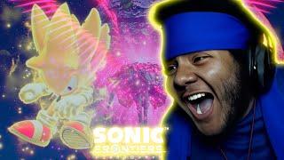 IT'S LITERALLY THE END | Super Sonic Vs. Supreme and The End Boss Fight REACTION | Sonic Frontiers