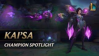 Kai’Sa Champion Spotlight | Gameplay - League of Legends