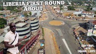 LIBERIA FIRST ROUND ABOUT  SINCE 1847  E.L.W.A JUNCTION IN PAYNESVILLE