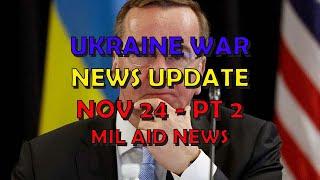 Ukraine War Update NEWS (20241124b): Military Aid News