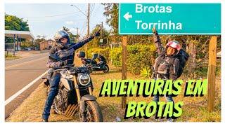 VIAGEM COM MOTO CB650R A BROTAS TURISMO DE AVENTURA COM QUEDA DA HONDA 150 PCX KKKK