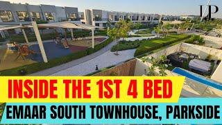 Inside a 4 bed Townhouse in Parkside, Emaar South!