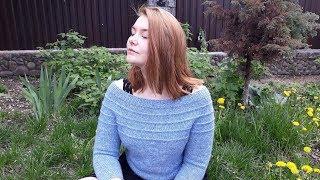 Джемпер "Изморозь" спицами. Часть 2. Фотоальбом.