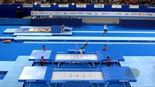 BAHAMOLAVA Valiantsina (BLR) W - 2019 Trampoline Worlds, Tokyo (JPN) - Qualification Trampoline R2