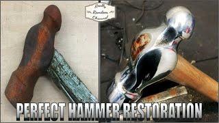 Perfect Rusty Old Hammer Restoration