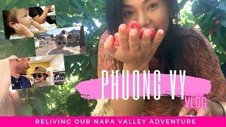 "Reliving Our Napa Valley Adventure: Cherishing Beautiful Memories Together" - Phuong Vy Vlog