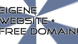 Tipps für eine eigene Website + Kostenloser Domain