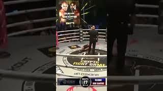 Алексей Олейник проиграл нокаутом свой дебютный поединок в кулачном бою на BKFC