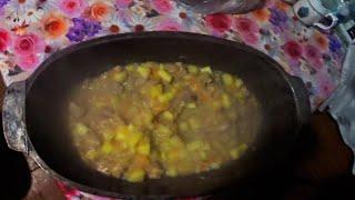 ВКУСНЕЙШАЯ ТУШЁНАЯ КАРТОШКА ИЗ РУССКОЙ ПЕЧИ.