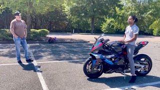  Test Riding one of BMW’s Most Expensive Sportbikes M1000RR