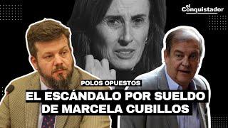 El ESCÁNDALO por sueldo de Marcela Cubillos | Polos Opuestos | Francisco Vidal , Johannes Kaiser