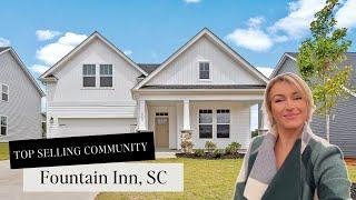 Amazing New Community In Greenville, South Carolina! Homes Starting At $365k! | Fountain Inn, SC