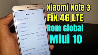 Xiaomi Note 3 Pro Kenzo Fix Solved 4G Lte Latest Miui 10 Global Rom Tested 2019 Free