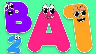 Toddlers Learning Videos For 3 Year Olds | Educational Videos For Kids | ABC,123,Shapes and Fruits